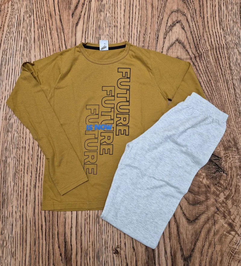 CONJUNTO MASCULINO INFANTIL MANGA LONGA