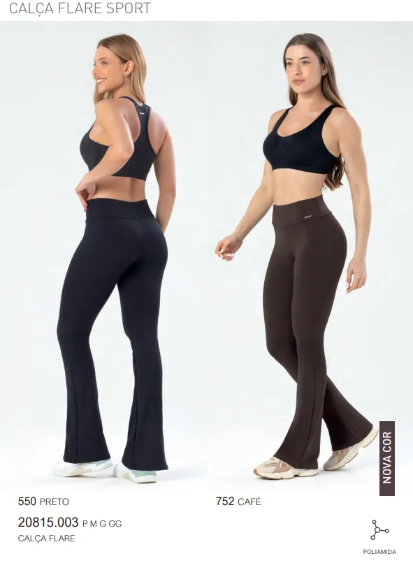 LEGGING FEMININO ADULTO FLARE