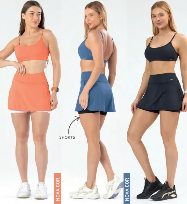 SHORTS SAIA FEMININO ADULTO