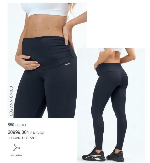 LEGGING FEM GESTANTE R132