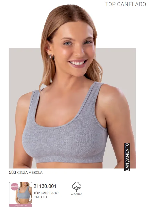 TOP FEMININO ADULTO S/BOJO CNLD