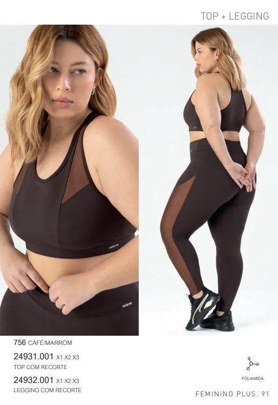 LEGGING FEMININO ADULTO FITNESS