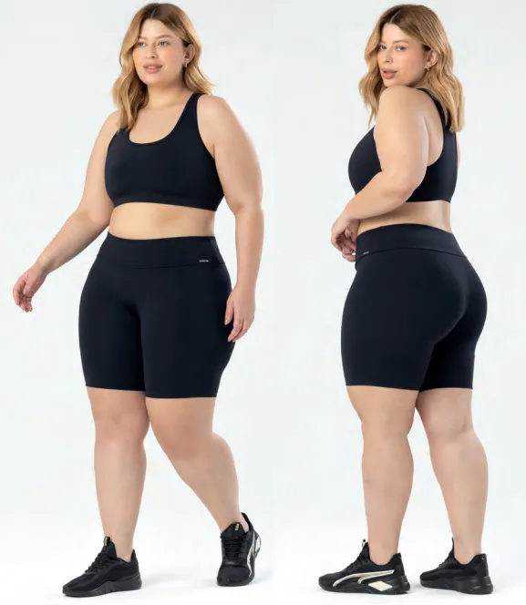 BERMUDA FEMININO ADULTO PLUS