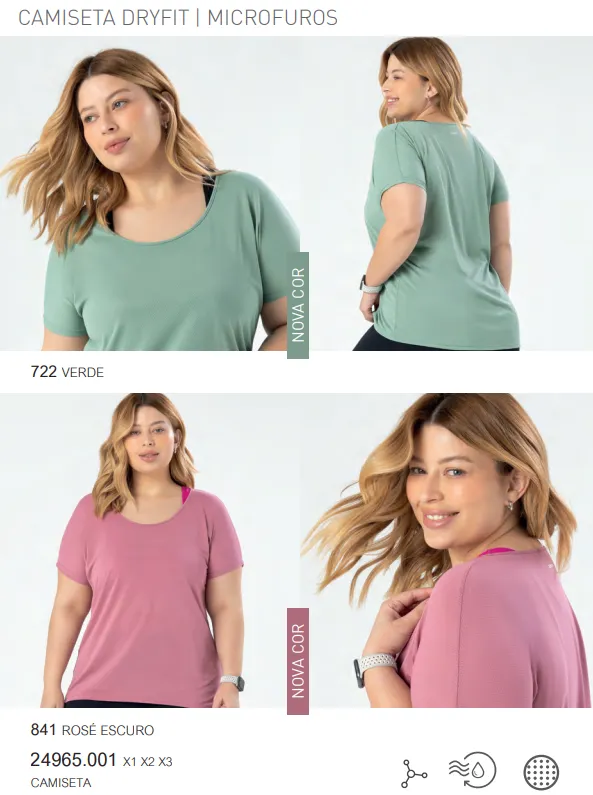 BLUSA FEM ADT MM DRY FIT