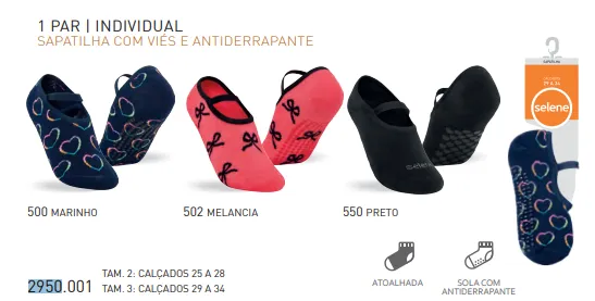 MEIA FEM INF SAPATLH R132