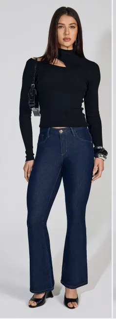 CALÇA FEM FLARE PETIT