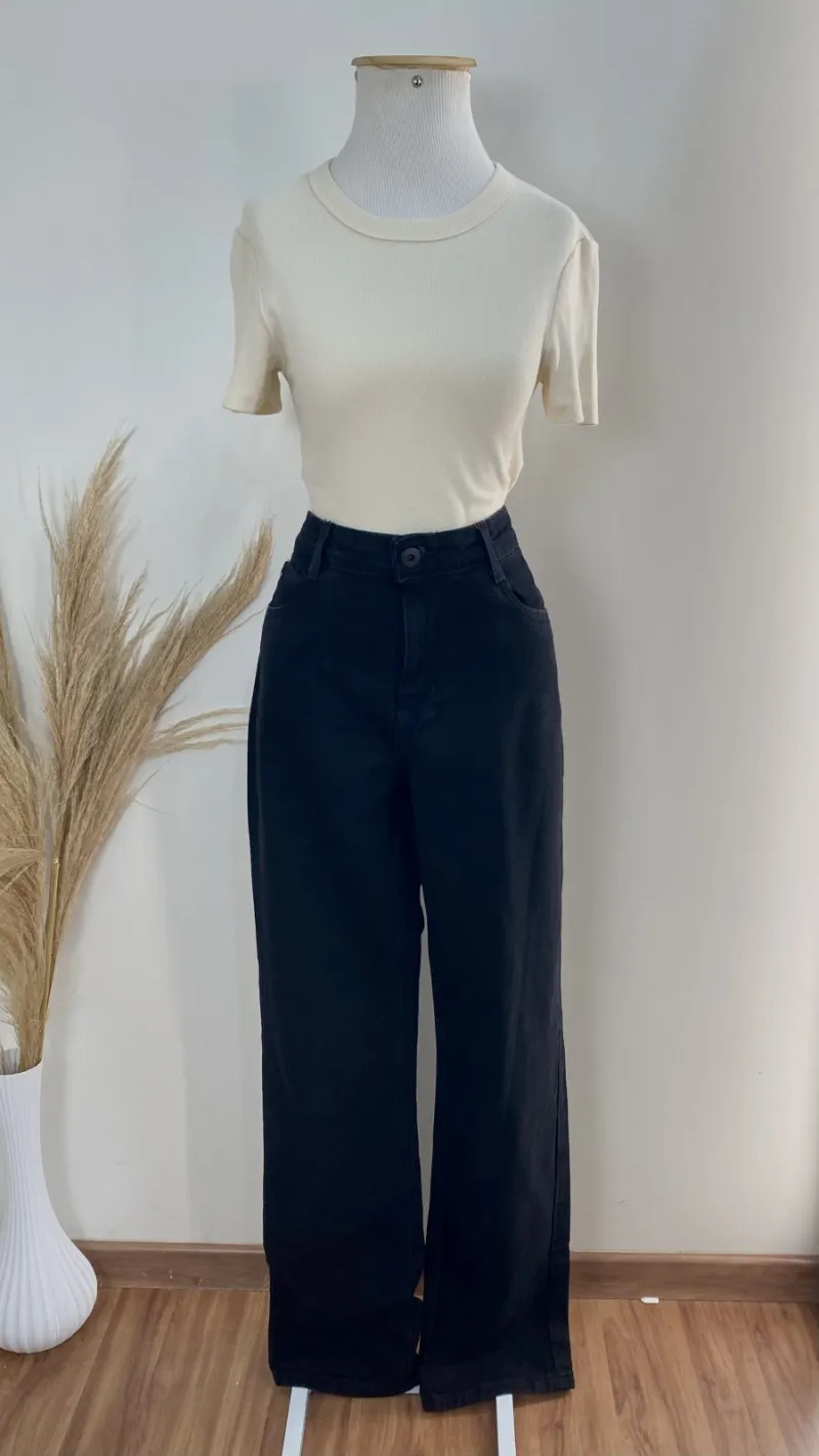 CALÇA FEMININO ADULTO RETA