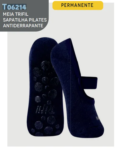 MEIA FEM ADT PILATES