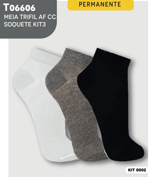 KIT MEIA C/3 SQT FEM R71