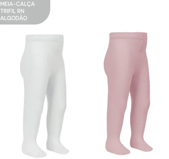MEIA CALÇA INFANTIL ALGODÃO