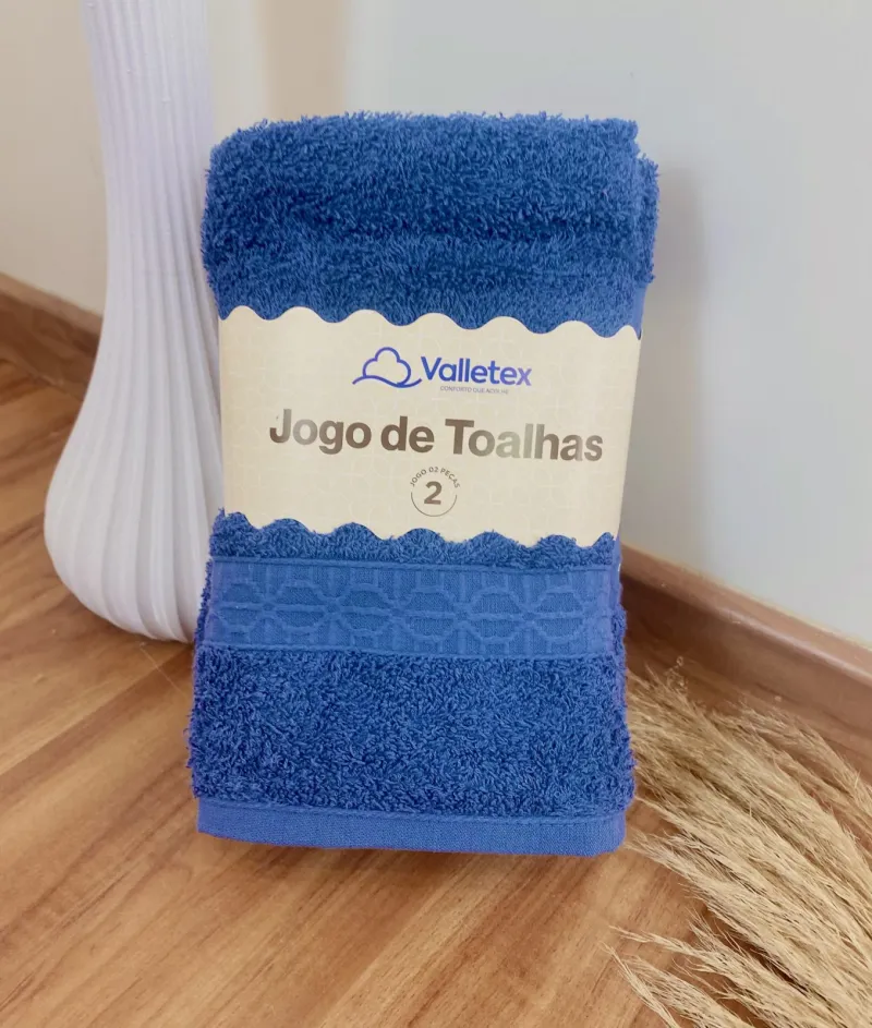 JG 2PÇS TOALHA BNH+RST POLI