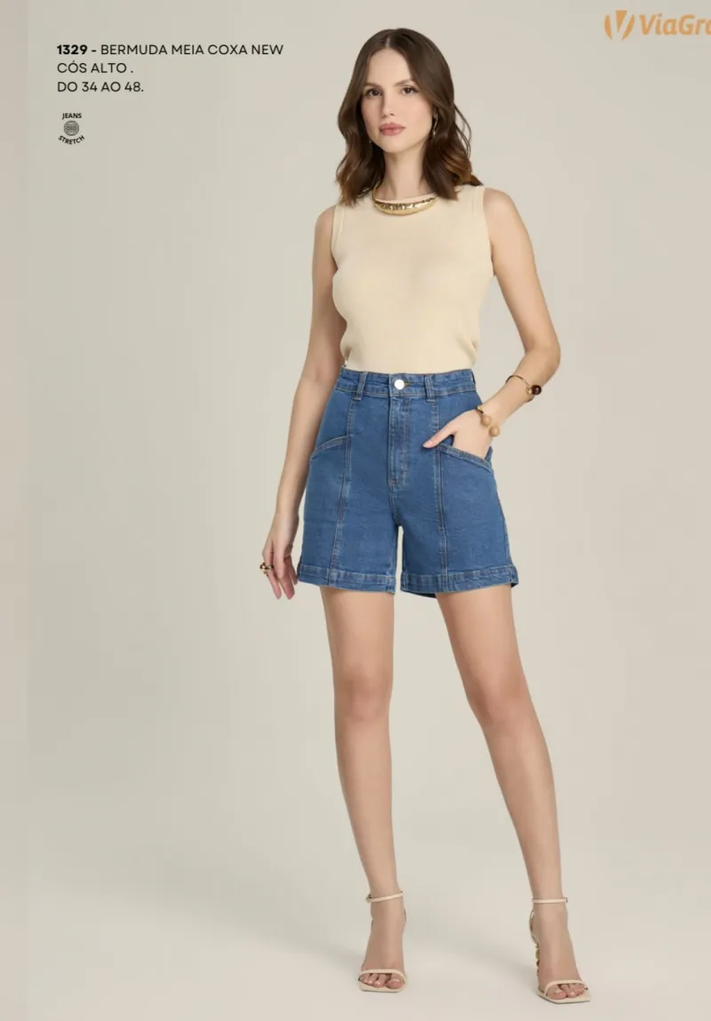 BERMUDA FEMININO ADULTO
