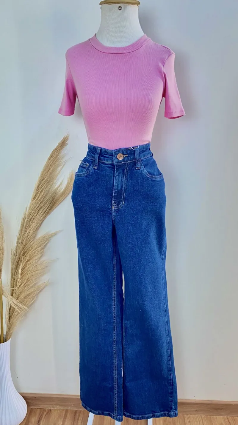 CALÇA FEMININO ADULTO WIDE LEG