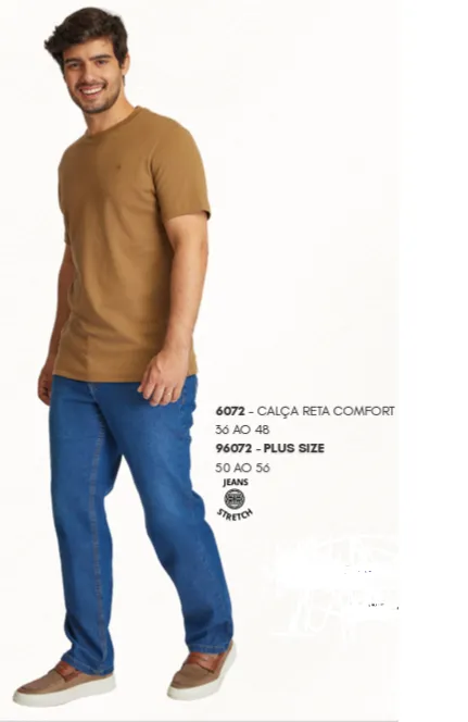 CALÇA MASC RETA R12