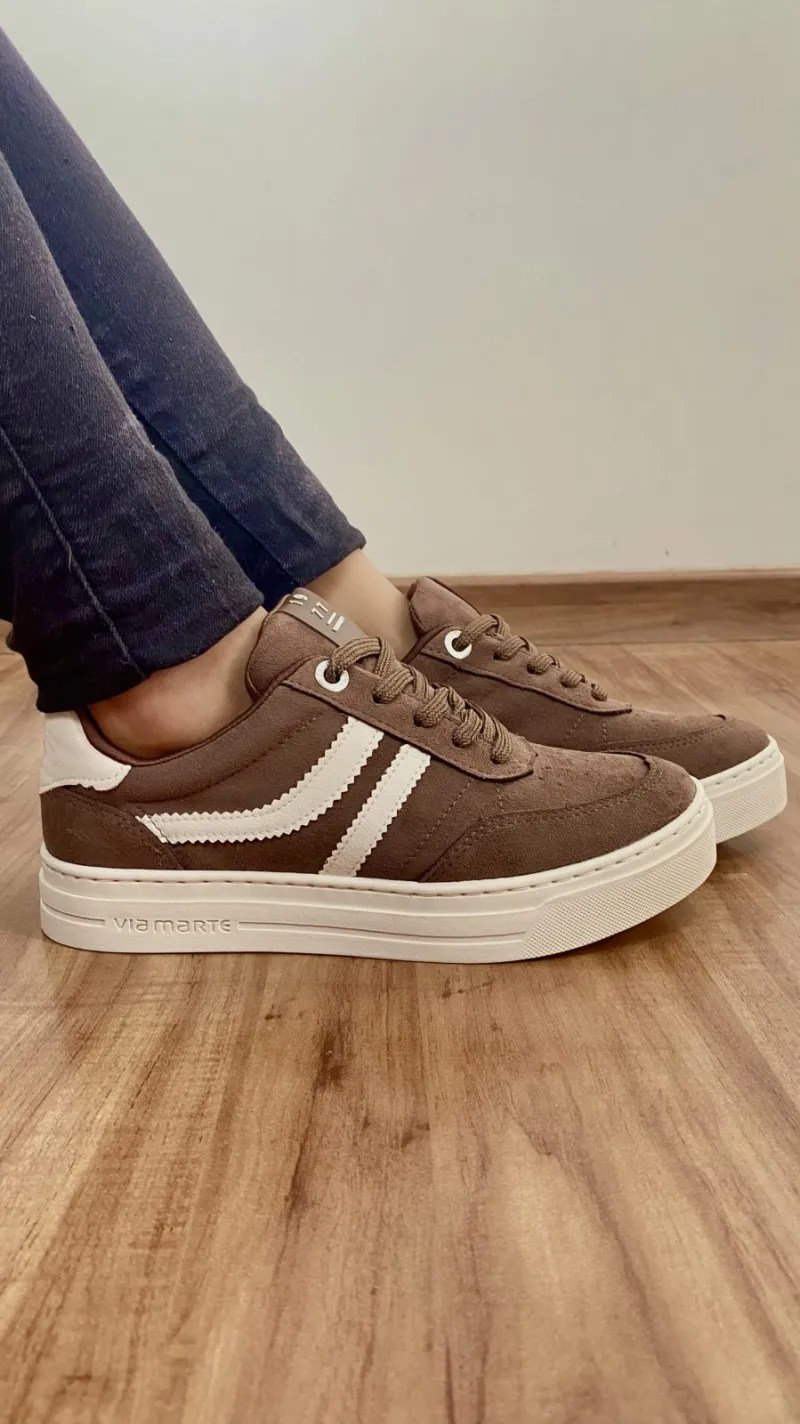 TENIS FEMININO ADULTO CAMURÇA