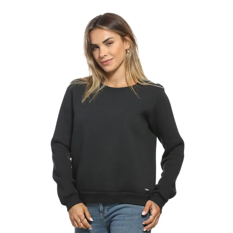 VIOLACOES — MOLETOM FEMININO FECHD R23