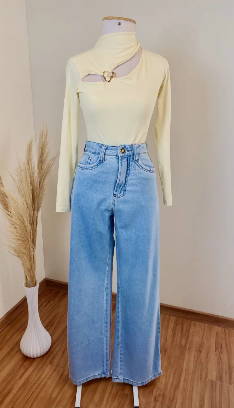 CALÇA FEMININO ADULTO WIDE LEG