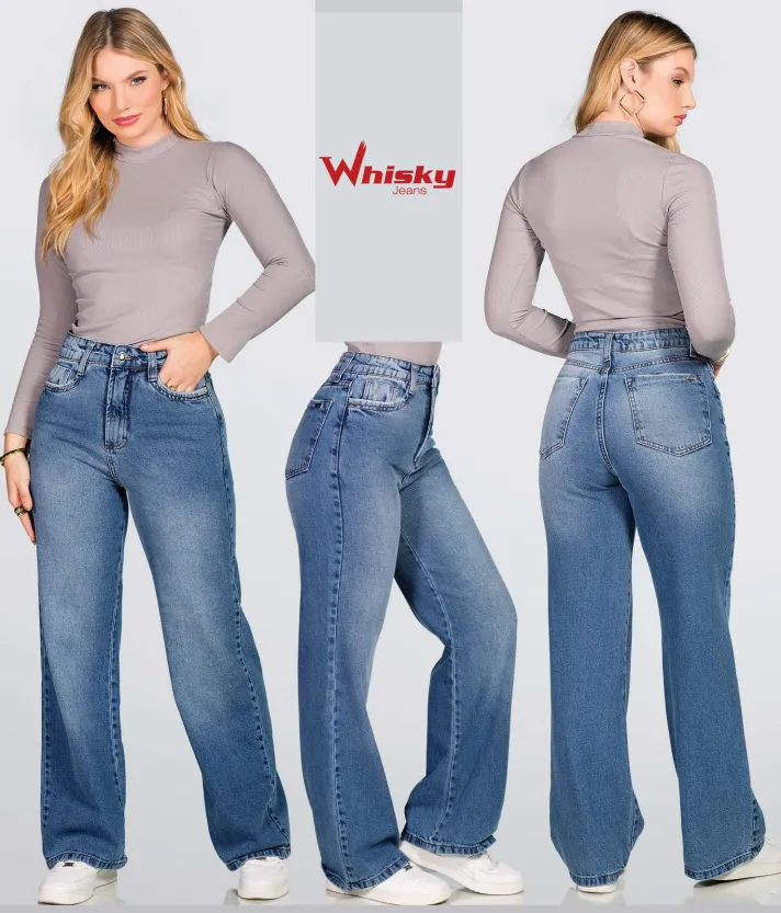 CALÇA FEMININO ADULTO WIDE LEG