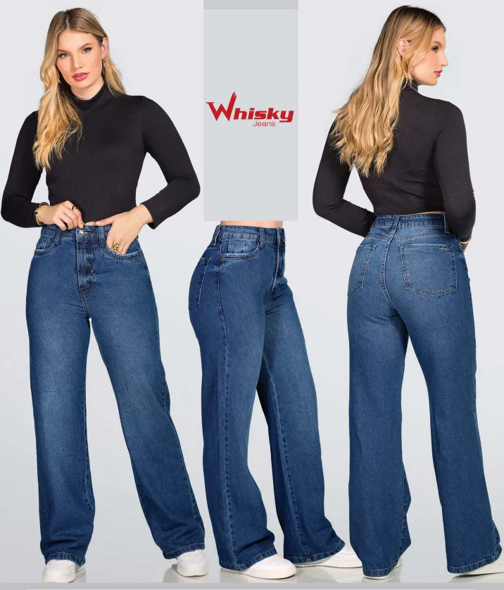 CALÇA FEMININO ADULTO WIDE LEG