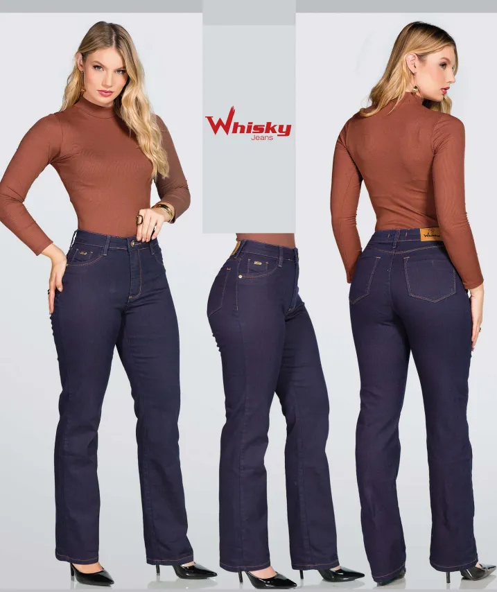 CALÇA FEMININO ADULTO RETA