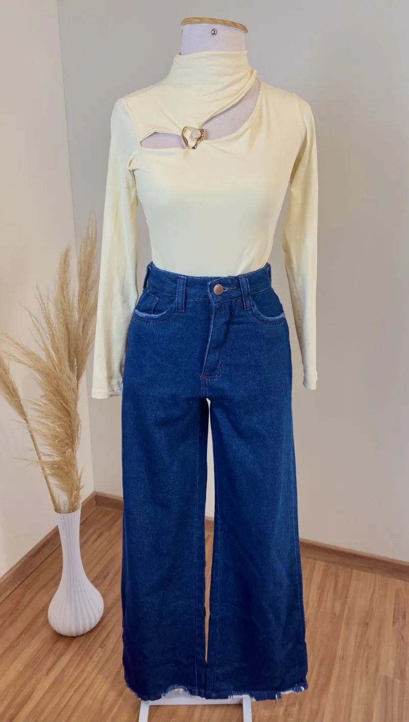 CALÇA FEMININO ADULTO WIDE LEG